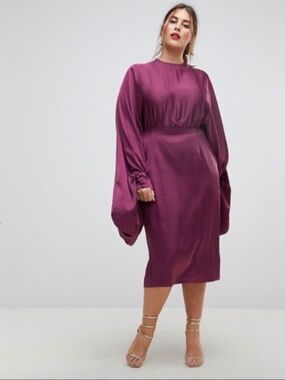 Plus-size evening dress